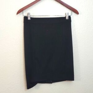 USED ANN TAYLOR LOFT SKIRT PETITE XXSP COLOR BLACK
